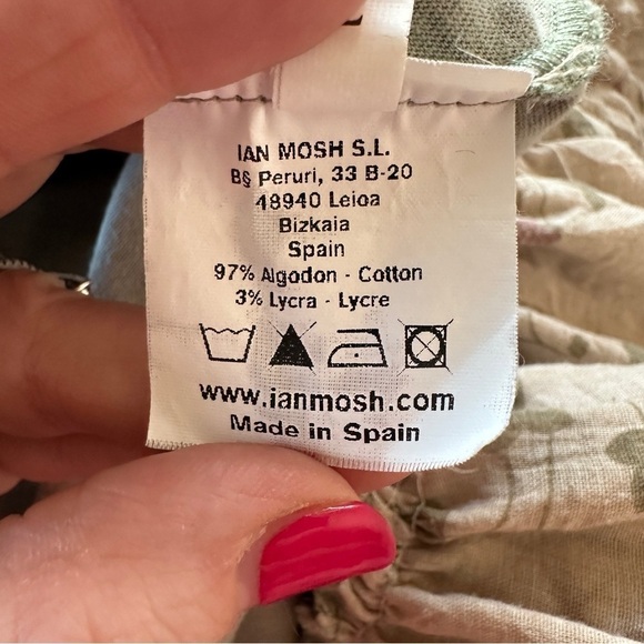 Ian Mosh Shabby Chic Mixed Print Patchwork Dress Size 2 US S - Picture 5 of 8